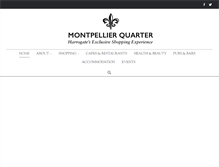 Tablet Screenshot of montpellierharrogate.com